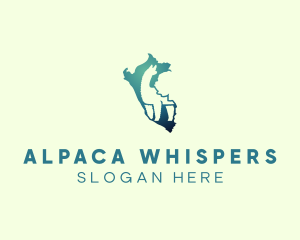 Alpaca Peru Map logo