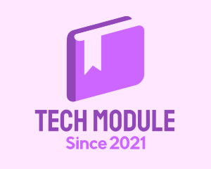 3d Purple Book logo