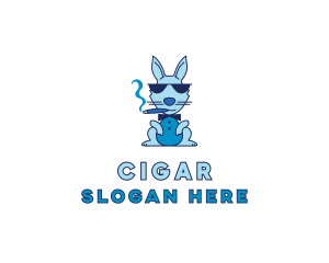 Bunny Rabbit Cigar logo design