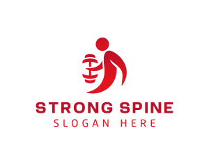 Strong Fitness Trainer logo design