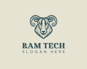 Ram Animals Livestock logo