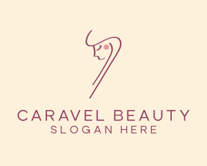 Woman Beauty Spa  logo design