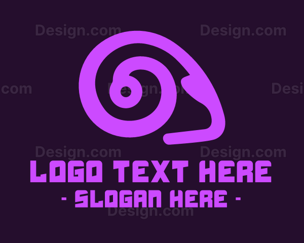 Purple Aries Ram Logo