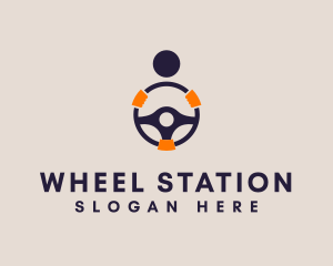 Driver Steering Wheel logo