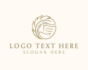 Feather Pen Document logo