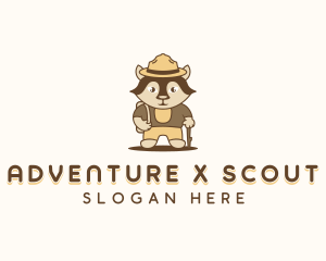 Outdoor Scout Camper logo design