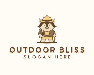 Outdoor Scout Camper logo design