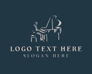 Pianist Concert Performer logo