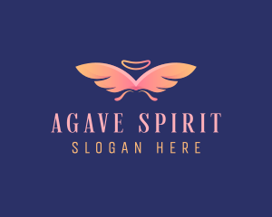 Angel Wings Wellness logo design