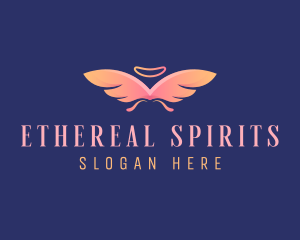 Angel Wings Wellness logo design