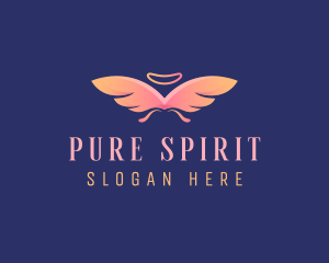 Angel Wings Wellness logo design