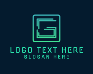 Cyber Tech Letter G logo