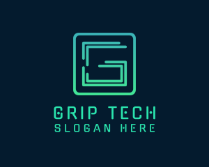 Cyber Tech Letter G logo design