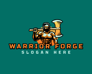 Strong Warrior Axe logo