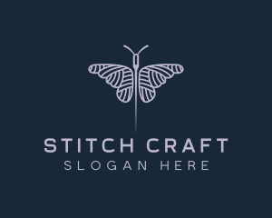 Butterfly Sewing Needle logo