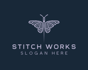 Butterfly Sewing Needle logo