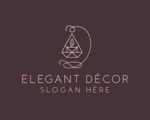 Candle Spa Decor logo design