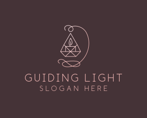 Candle Spa Decor logo design