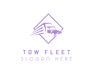 Fast Truck Delivery logo design