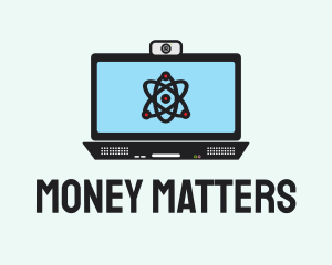 Atom Computer Monitor logo
