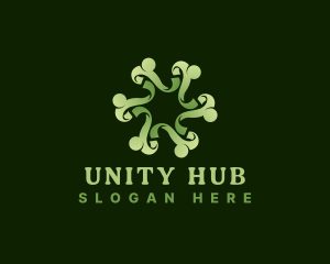 Human Resource Unity Agency  logo design