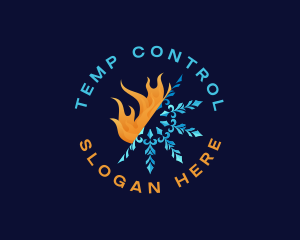 Flame Snowflake Thermal logo