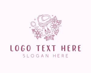 Floral Baking Mixer logo