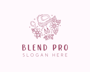 Floral Baking Mixer logo