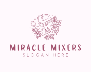 Floral Baking Mixer logo