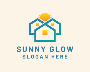 Sunny Home Residence logo design