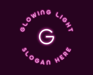 Neon Light Tech logo design