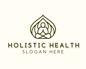 Health Healing Yoga logo design