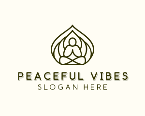 Health Healing Yoga logo design