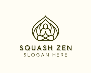 Health Healing Yoga logo design