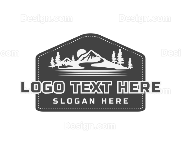 Mountain Scenery Landscape Logo