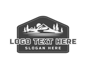 Mountain Scenery Landscape logo