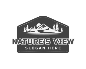 Mountain Scenery Landscape logo