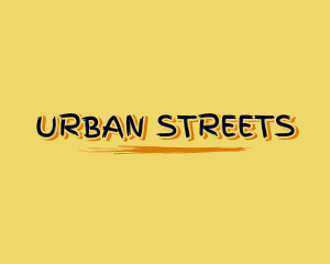 Street Graffiti Brush logo design