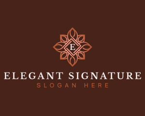 Floral Elegant Fashion logo design