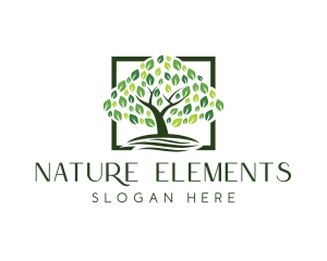 Farm Tree Nature logo design