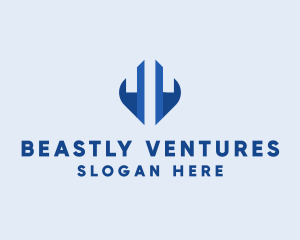 Abstract Building Venture logo design