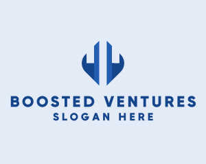 Abstract Building Venture logo design