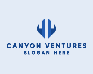 Abstract Building Venture logo design