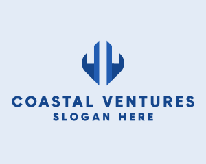 Abstract Building Venture logo design