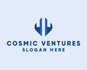 Abstract Building Venture logo design