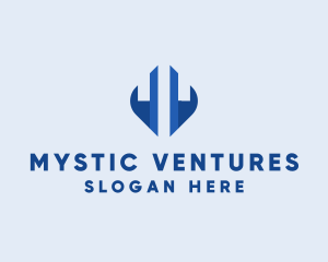 Abstract Building Venture logo design