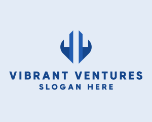 Abstract Building Venture logo design