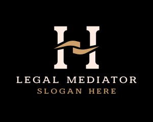 Paralegal Law Attorney logo design