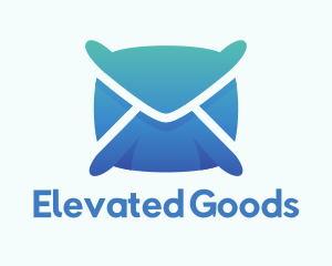 Mail Envelope Pillow logo design