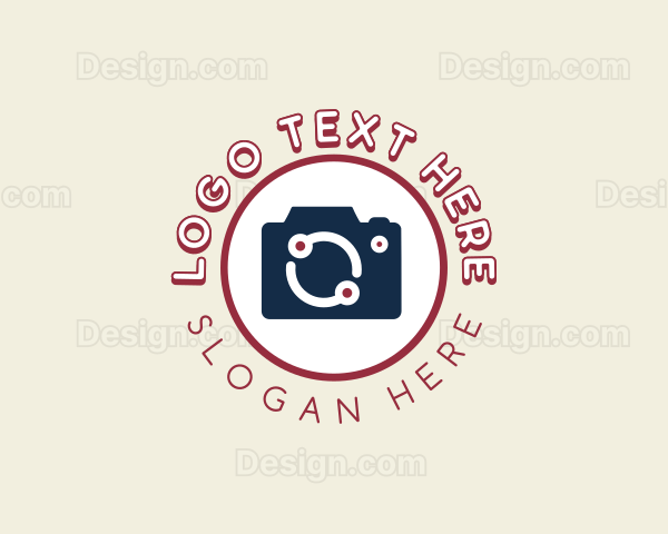 Digital Camera Photographer Logo